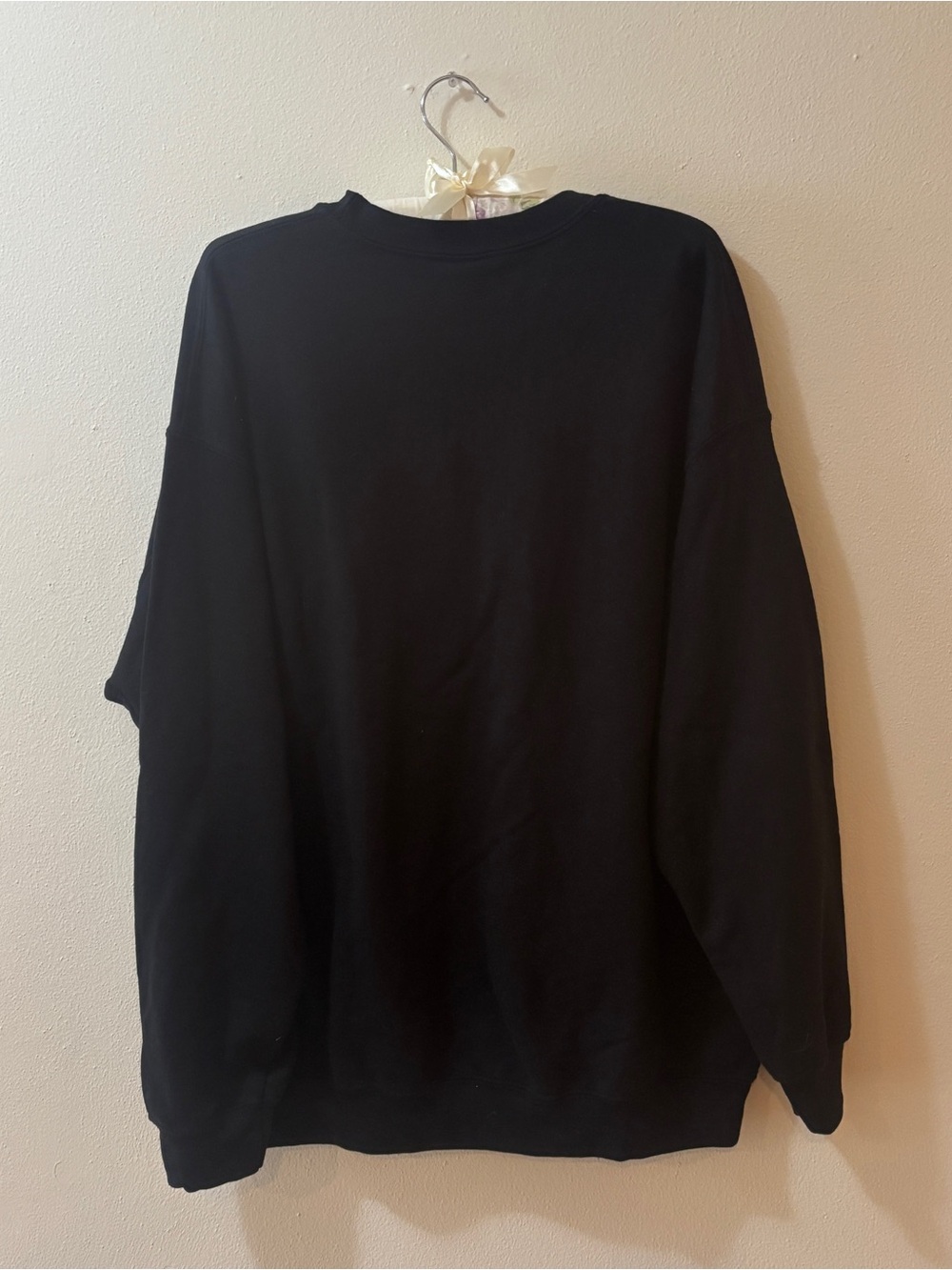 Kittenish Black Crewneck with White Nashville Logo - Picture 2 of 4